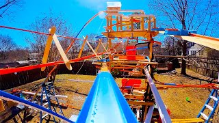 Hot Wheels Aquapark Track with Waterfalls and Waterslides (BOOSTED)