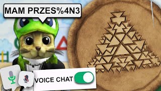 MÓJ PIERWSZY RAZ ze SQUID GAME w ROBLOXIE (wyzywają nas) | VOICE CHAT