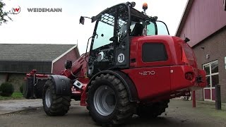 Weidemann Nederland 1160 kniklader T4270 telescooplader in praktijk