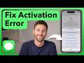 How To Fix iMessage Activation Error On iPhone
