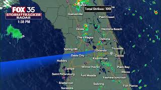 LIVE RADAR: Rain rolling through Central Florida