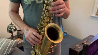 Selmer Super / New Large Bore Demo, www.dcsax.com