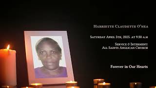 In Loving Memory of Harriette O'neal - Obituary