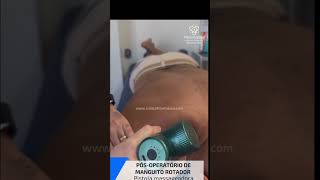 Pistola de massagem para alívio de dor muscular