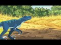 t rex vs velociraptor dinosaurs tournament s1 dino animation