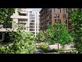 twinmotion 2020 urban park exterior scene archviz