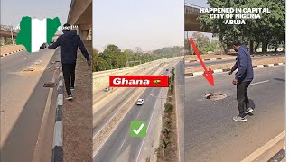 Difference between Ghana and Nigerian Road here to stay watch the video and learn something