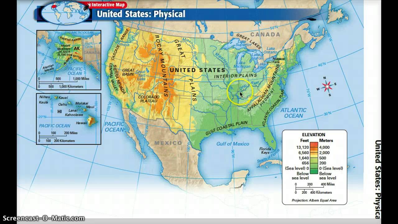 Physical Features Geography