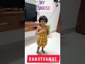 குட்டி thalapathy vijay fan ranjithamae song dance 🩰 viral