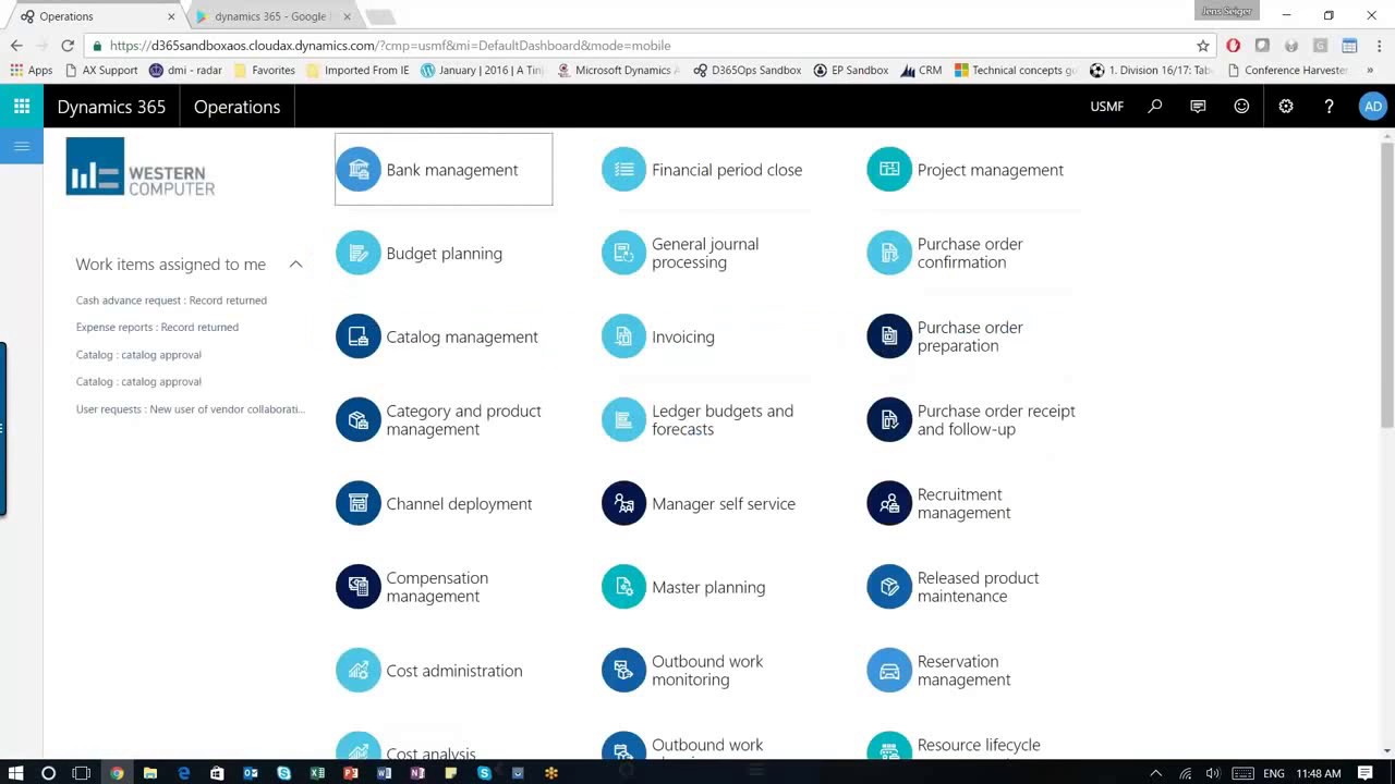 Dynamics 365 Finance Operations Mobile App Tutorials Youtube