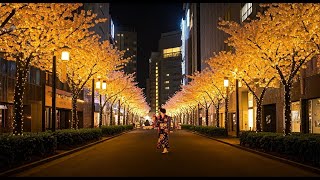 Unforgettable Lights: Free Tokyo Illuminations around Marunouchi and Hibiya Midtown.　丸の内中通りイルミネーション