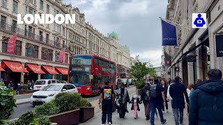 London Walk 🇬🇧 West End, Regent Street, Piccadilly Circus to SOHO| Central London Walking Tour [HDR]