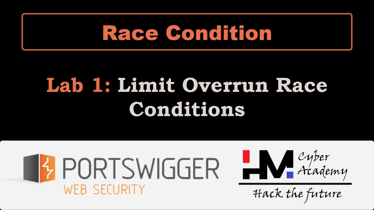 Race Condition 1 | Limit Overrun Race Conditions | RaceAgainstTime # ...