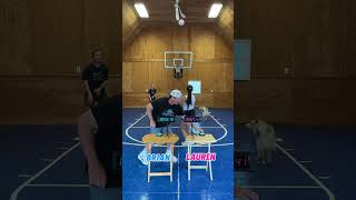 First to 1 minute wins! 🏀 #challenge #familygames #basketball
