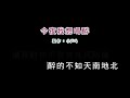 演唱版 鄭進一 今夜我想喝醉 diy卡拉ok字幕