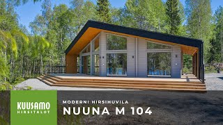 Moderni Nuuna-huvila – Tyylikäs loma-asunto Kuusamossa