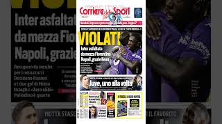 Prime Pagine Quotidiani Sportivi di Oggi - venerdì, 07 febbraio 2025 #shorts #sports #calcio