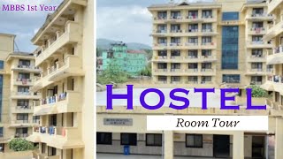 Random Hostel Room Tour //First year MBBS // vlog // Slbs medical College Mandi