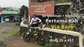 GOWES SUROLOYO VIA BORO PERTAMA KALI SEPEDA LIPAT