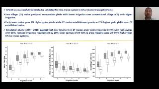 Video Abstract: Water Management- Swaraj Kumar Datta (BAU) [Session 4.5 SRFSI Final Meeting]