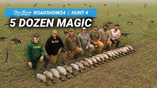 5 DOZEN SILOS ONLY: Honkers Can’t Resist This Small Goose Hunting Spread! | #ROADSHOW24 HUNT 4