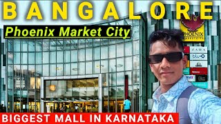 Phoenix Market City Mall biggest mall in Bangalore Details Tour