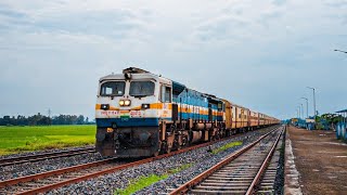 Train in Pure Diesel section 03063 Howrah Balurghat Express Skipping Deotala station