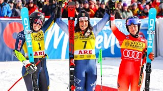 FIS Alpine Ski World Cup - Women's Giant Slalom  (Run 2) - Are SWE - 2024
