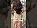 hand blocked anarkali shorts ytshorts trending viralreels reels fashion radiantthreads viral