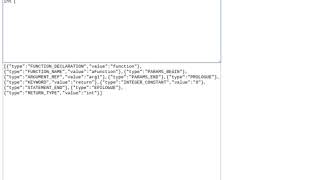 JAWS A Tokenizer, Lexer and Parser in 247 lines of javascript.