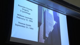 Roanoke Equal Justice Initiative works to remember lives lost in 1890s city lynchings