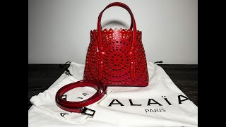 Unboxing Alaïa Mina 20 bag in New Vienne Lux Calfskin ( Laque )