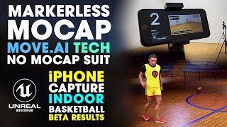 Unreal Engine 5.1 ~ Testing Moveai Markerless Mocap from iPhone 8 on MetaHuman