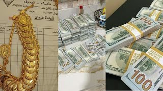 الدولارات والثروة يلي جمعتا بتركيا😱المبلغ والسعر حسب الإقامة🥹#روتين عائلي وتشكيلة مقالي غير شكل😋😋