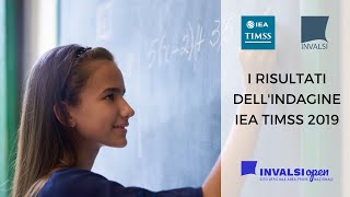 Presentazione dei risultati di IEA TIMSS 2019