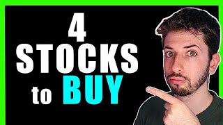4 OVERSOLD Stocks To Buy Right Now