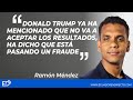 DONALD TRUMP YA HA MENCIONADO QUE NO VA A ACEPTAR LOS RESULTADOS,HA DICHO QUE ESTÁ PASANDO UN FRAUDE