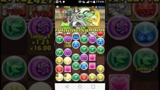 [パズドラ][チャレンジダンジョン！38]LV.8 イルム PT