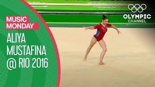 Aliya Mustafina's Floor Routine to "Moscow Nights" at Rio 2016 | Music Monday