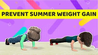 AT-HOME KIDS WORKOUT TO PREVENT SUMMER WEIGHT GAIN