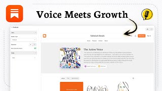How to create a podcast on Substack (Talkwave Start)
