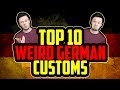 Top 10 Weird German Customs (April Fools' Day Video)