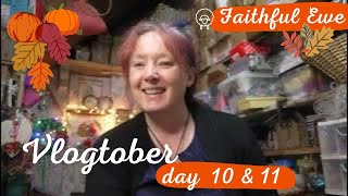 Faithful Ewe Knitting Podcast VLOGTOBER DAY 10 \u002611 - THIS N THAT  #knittingpodcast #knitting