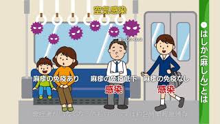 【はしか】正しく理解しよう「感染症」① はしか(麻しん)について考える