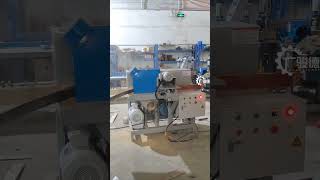 Wood-working machine with Multi-Saw for opening the wood board开板多片锯