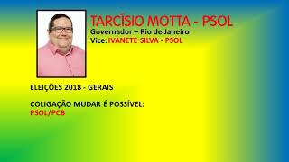 Jingles Eleições 2018 | Tarcísio Motta (PSOL) - Governo do Rio de Janeiro