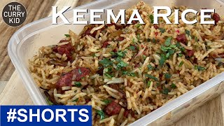 Indian takeaway style, Keema rice | #shorts