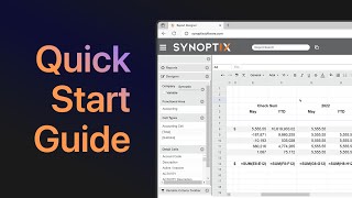 Quick Start Guide | Getting Started With Synoptix