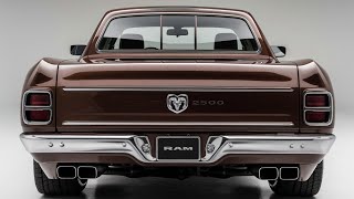 The 2025 Ram 2500 Vintage Edition: A Classic Look with Modern Power