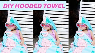 DIY Hooded Towel Tutorial | Free Easy Pattern!